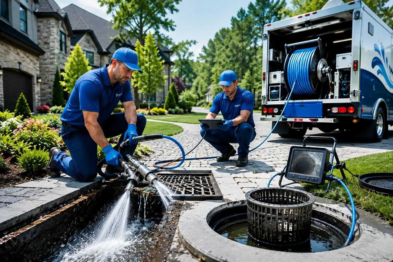 Local outdoor drain cleaning professionals in Augusta, WI